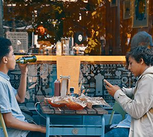 Bad rapport becuase of phone distraction