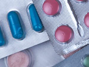 picture of painkiller tablets used for headaches