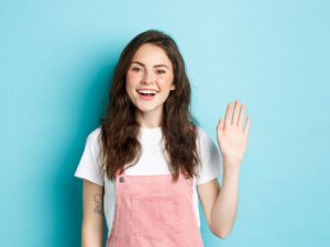 A nice smile helping build rapport with others