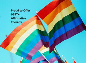 Proud to offer nonjudgmental therapy to the LGBT+ community.