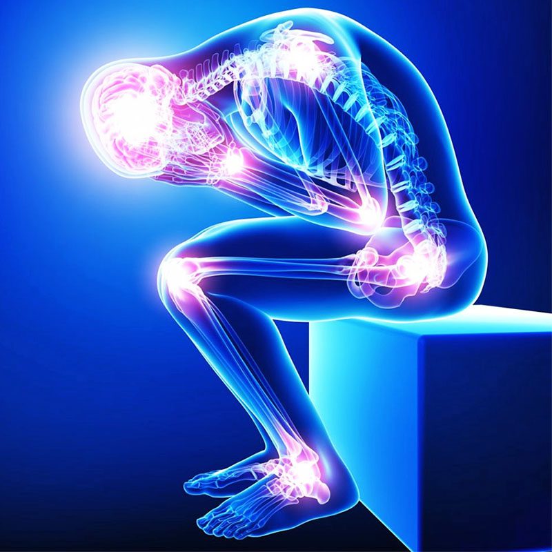 Fibromyalgia can manifest as pains all over your body